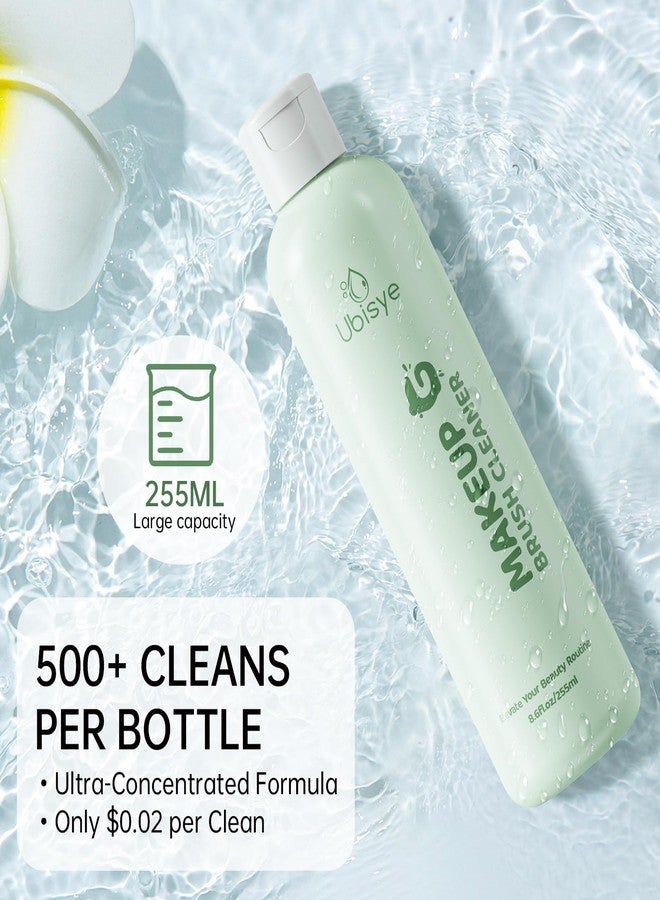 Ubisye Makeup Brush Cleaner, Make Up Brush Cleaner Solution, Makeup Sponge Cleaner for Brushes, Brush Shampoo for Deep Cleaning, Gentle Formula Cruelty Free 5.3 Fl Oz - Image 5